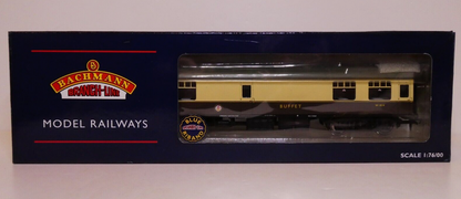 Bachmann 00 39-263 Mk 1 Restaurant Miniature Buffet Car RMB BR (WR) Choc Cream (W1814) - Chester Model Centre