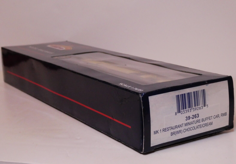 Bachmann 00 39-263 Mk 1 Restaurant Miniature Buffet Car RMB BR (WR) Choc Cream (W1814) - Chester Model Centre