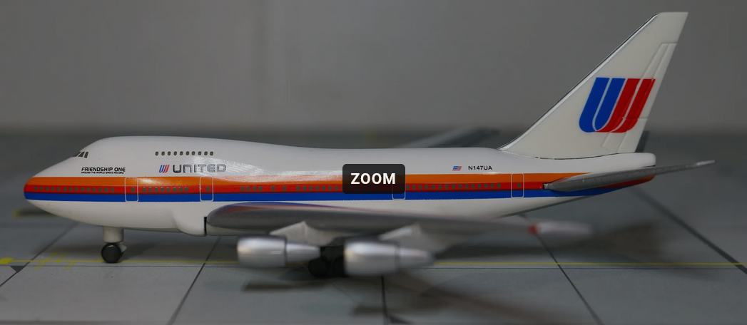 Herpa Wings 511797 United 'Friendship One" Boeing 747 SP - Chester Model Centre