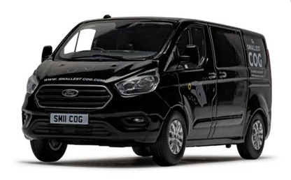 Corgi VA15105 Ford Transit Custom 300L1, Shadow Black (Richard Hammond's The Smallest Cog) - Chester Model Centre
