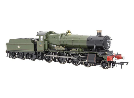 Dapol OO Gauge 4S-001-014S Bradley Manor 7802 BR Lined Green Late Crest - Chester Model Centre