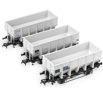 Accurascale ACC1018-HUO-T BR 24.5T HOP24/HUO Coal Hopper - Grey TOPS- Pack T - Chester Model Centre