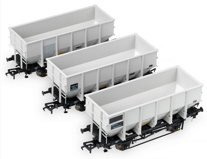 Accurascale ACC1010-HUO-S BR 24.5T HOP24/HUO Coal Hopper - Grey pre TOPS- Pack S - Chester Model Centre