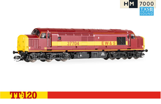 Hornby TT120 - TT3037TXSM - EWS Class 37 37704 (Sound Fitted) - Era 9 - Chester Model Centre