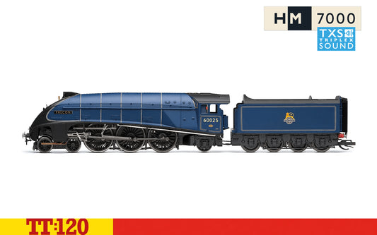 SALE - Hornby TT3009TXSM BR Class A4 Class 4-6-2 60025 'Falcon' - Era 4 (Sound Fitted) - Chester Model Centre