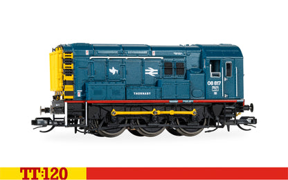 Hornby TT3033M BR - Class 08 - 08817 BR Blue - Chester Model Centre