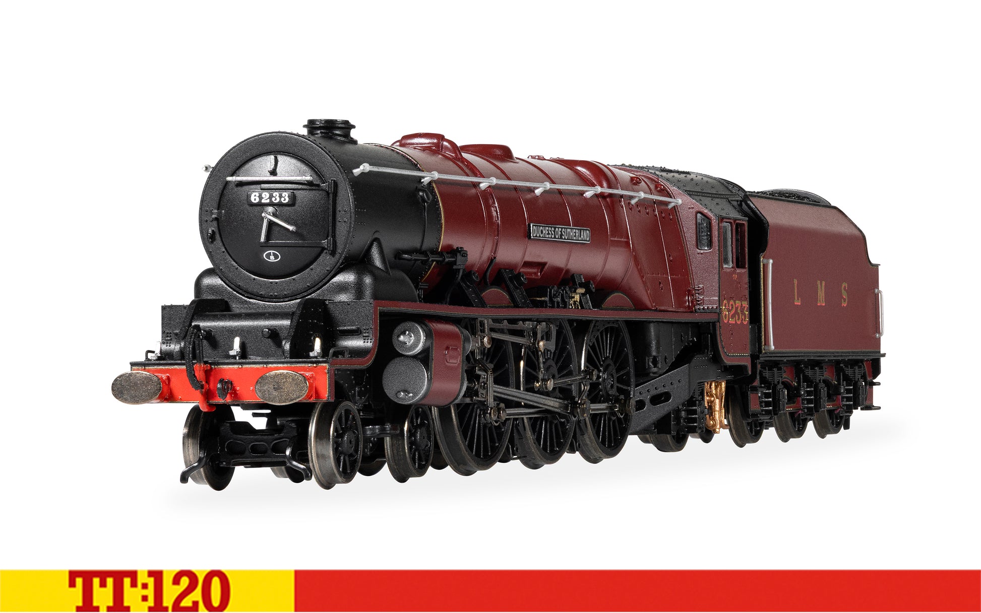 Hornby TT3034M LMS - Princess Coronation - 6233 'Duchess of Sutherland' Era 3 - Grouping (1923 - 1947) - Chester Model Centre