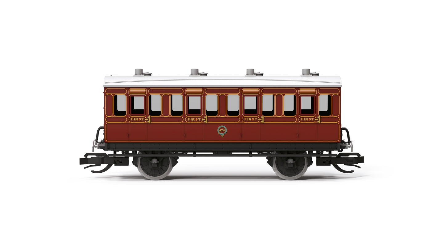 SALE - Hornby TT4055 LB&SCR  4 Wheel - First Class Coach -  '474'