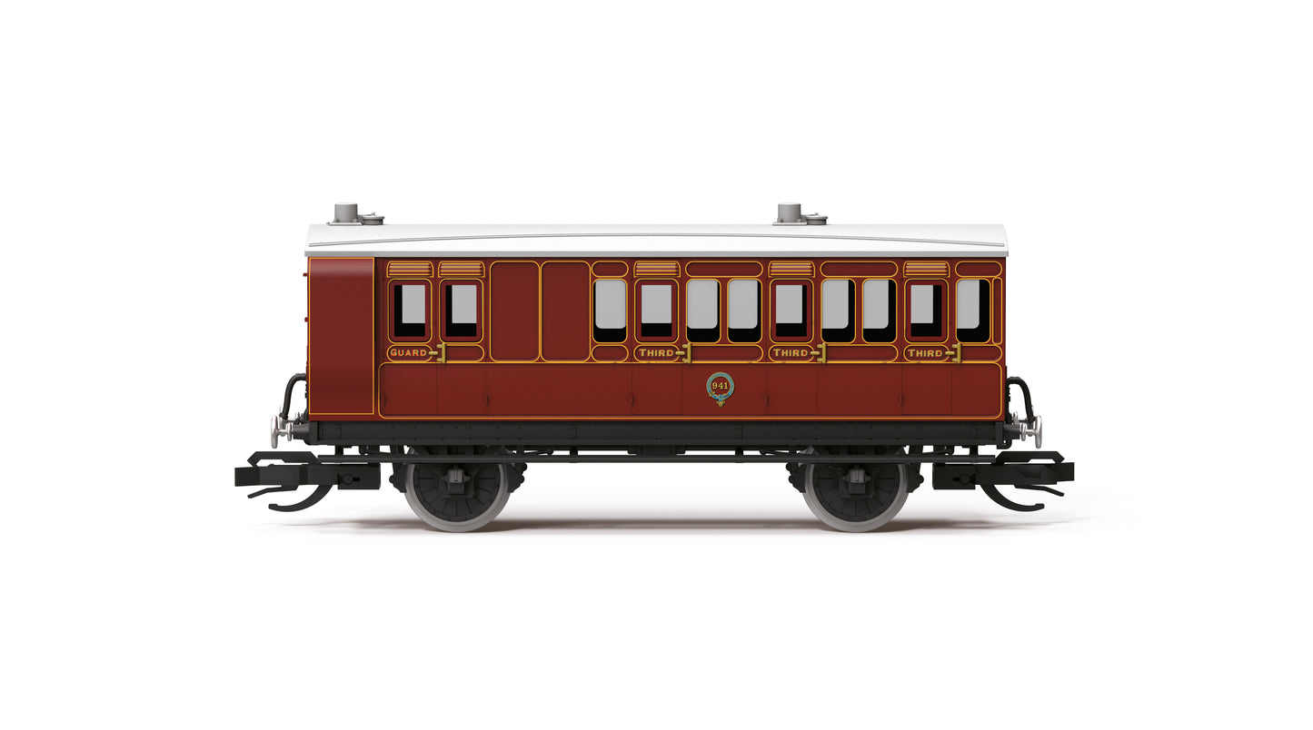 SALE - Hornby TT4057 LB&SCR 4 Wheel Brake Third Class Coach - '951'
