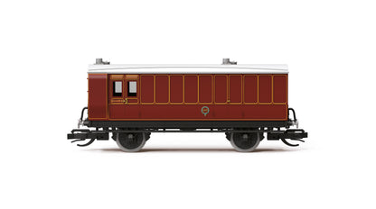 SALE - Hornby TT4058 LB&SCR 4 Wheel Coach 3rd Class Brake Baggage - '102'
