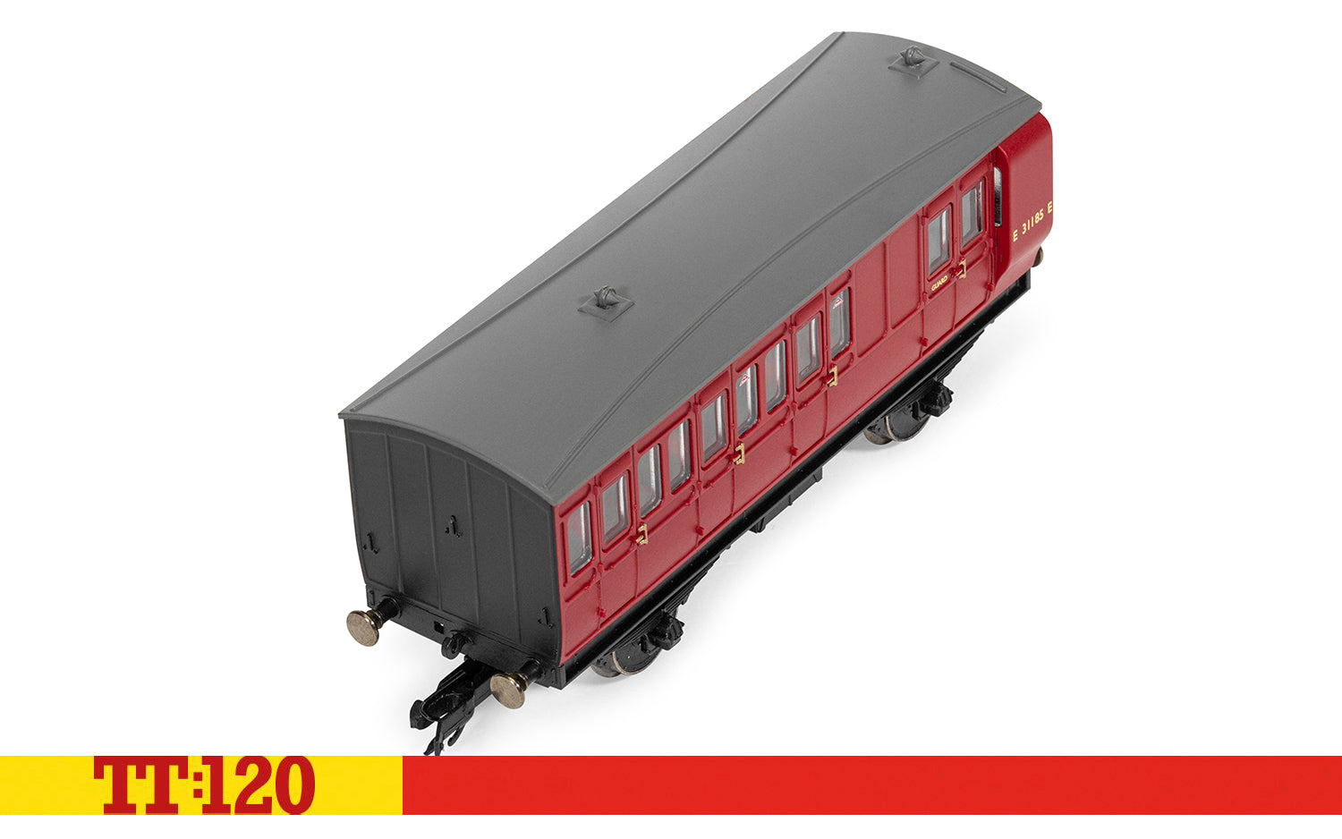 SALE - Hornby TT4061 BR 4 Wheel Coach 3rd Class Brake - Chester Model Centre