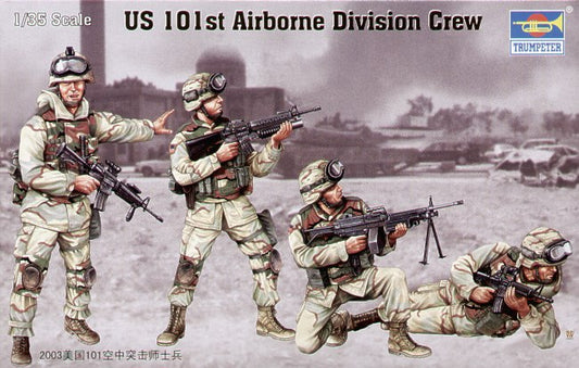 US 101st Airborne Division Crew - Chester Model Centre