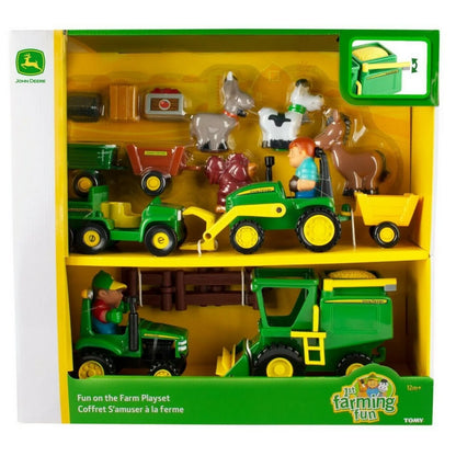 TOMY Young Farmer John Deere 34984 1st Farming - Fun on the Farm Playset