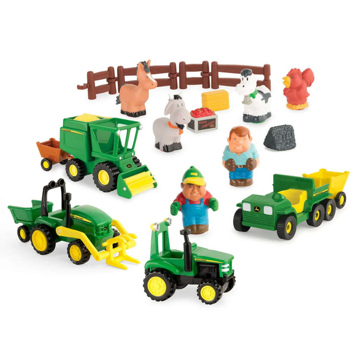 TOMY Young Farmer John Deere 34984 1st Farming - Fun on the Farm Playset