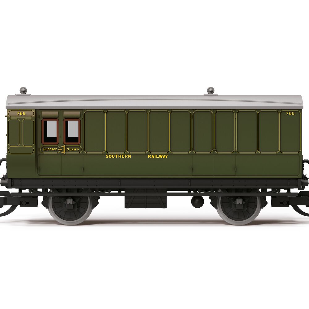 SALE - Hornby TT4054 SR - 4 Wheel Passenger Brake Coach - '766'SALE -