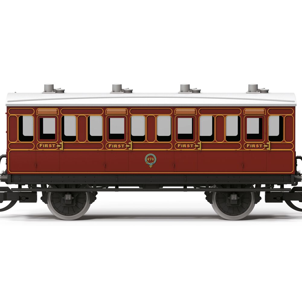 SALE - Hornby TT4055 LB&SCR  4 Wheel - First Class Coach -  '474'