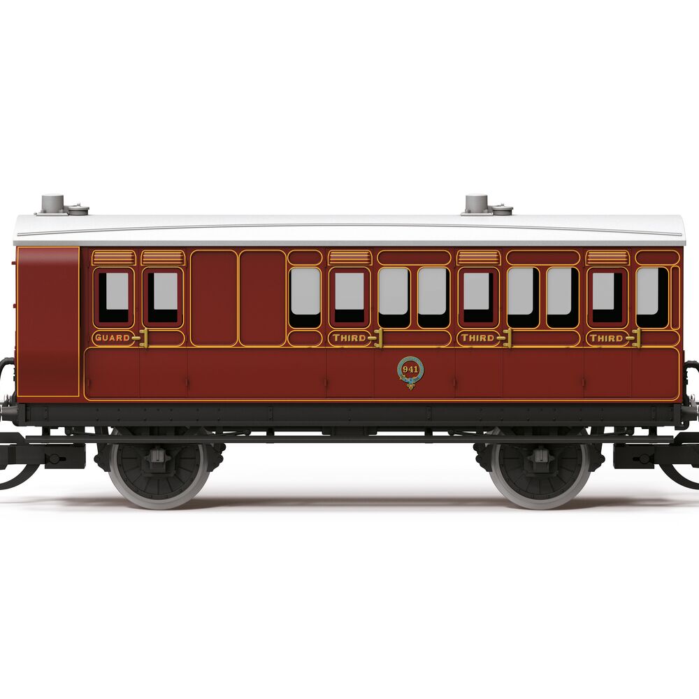SALE - Hornby TT4057 LB&SCR 4 Wheel Brake Third Class Coach - '951'