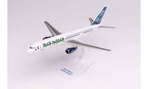 Herpa 613255 Snapfit Boeing 757-200 Iron Maiden 2008 Tour (1:200) - Chester Model Centre