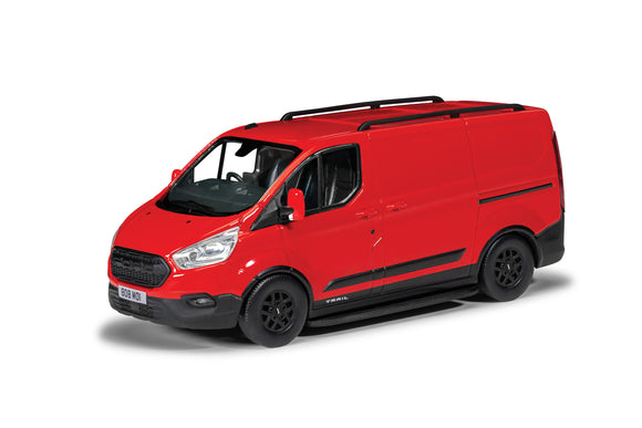 Corgi VA15102 Ford Transit Custom Trail, Race Red - Chester Model Centre