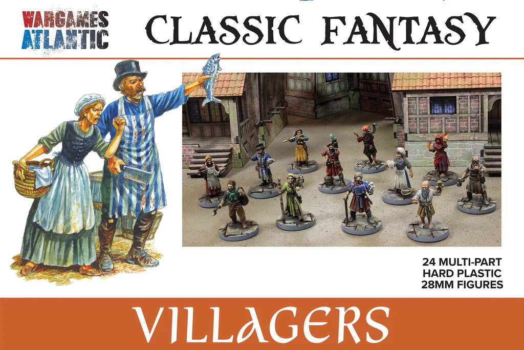 Wargames Atlantic Villagers - Chester Model Centre