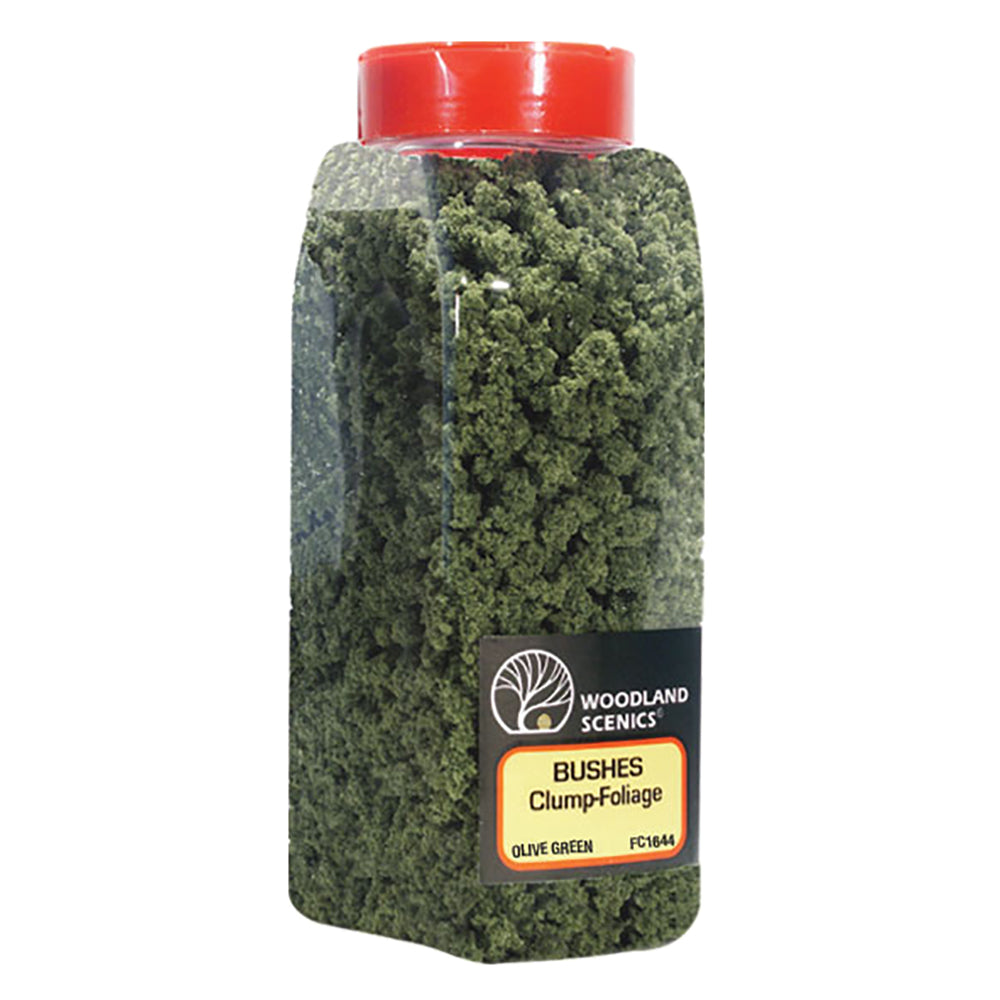 Woodland Scenics WFC1644 Olive Green Bushes - Chester Model Centre