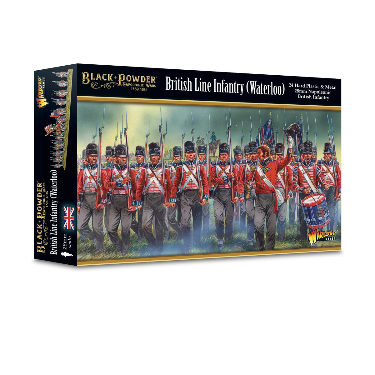 Black Powder British Line Infantry Waterloo