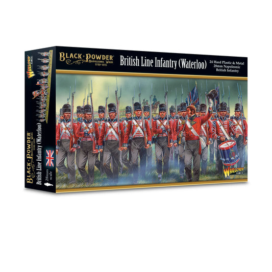 Black Powder British Line Infantry Waterloo