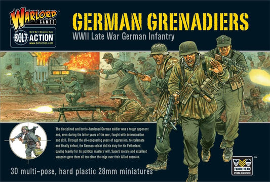 German Grenadiers WWII Late War German Infantry - Chester Model Centre