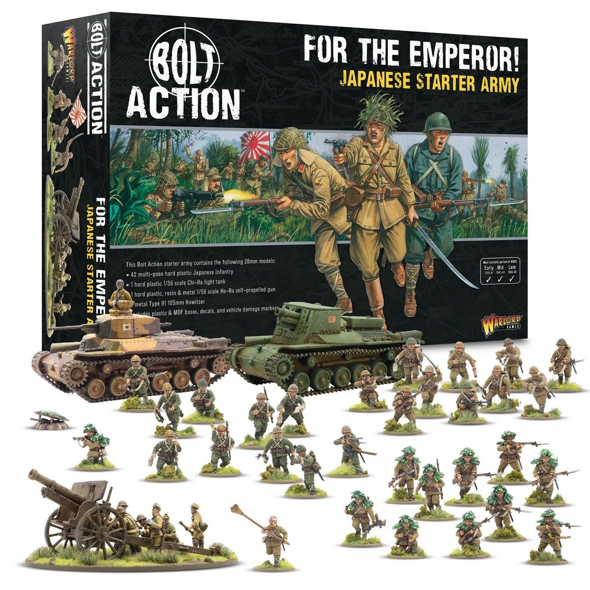 Bolt Action For the Emperor! JapaneseStarter Army - Chester Model Centre