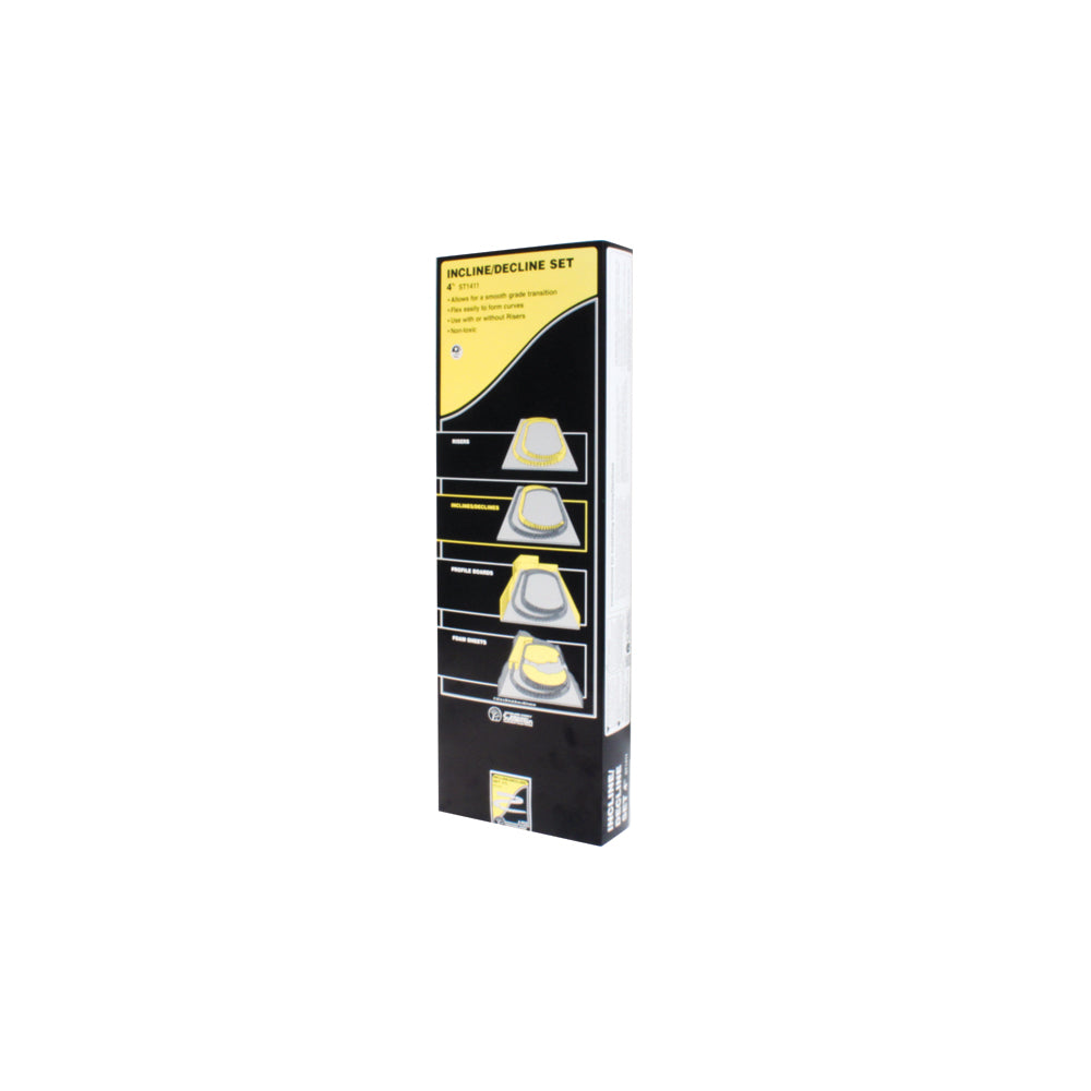Woodland Scenics WST1411 4 percent x 2' Incline/Decline Set 0-4" in 8' (x4/Set) - Chester Model Centre