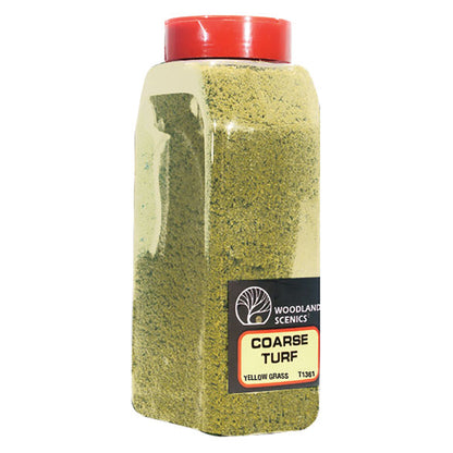 Woodland Scenics WT1361 Yellow Grass Coarse Turf - Chester Model Centre