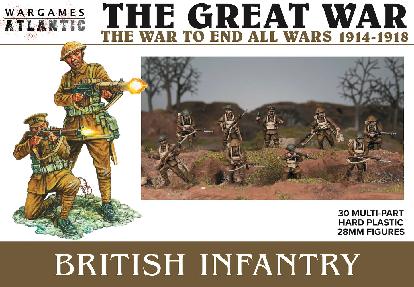 Wargames Atlantic Great War British Infantry
