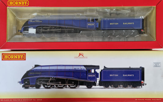 Hornby R3701 BR Class A4 4-6-2 60028 Walter K Whigham Experimental Blue/Purple Livery - Chester Model Centre