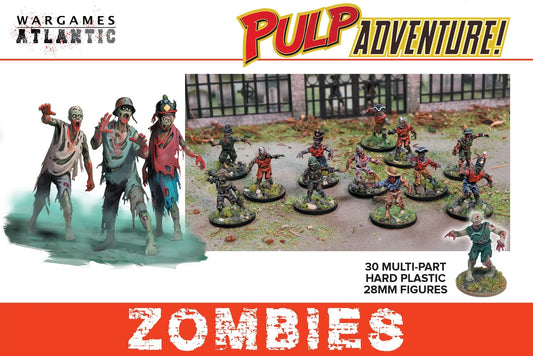 Wargames Atlantic Pulp Adventure! Zombies