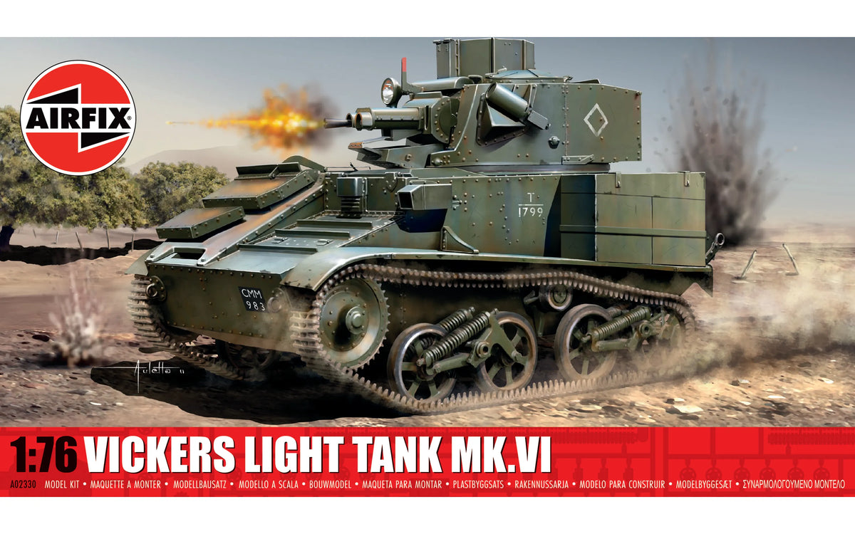 Airfix A02330 VIckers Light Tank 1:76