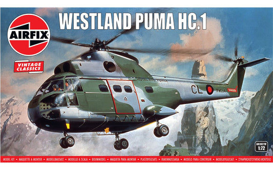 Airfix A03021V 1:72 Westland Puma HC.1 - Chester Model Centre