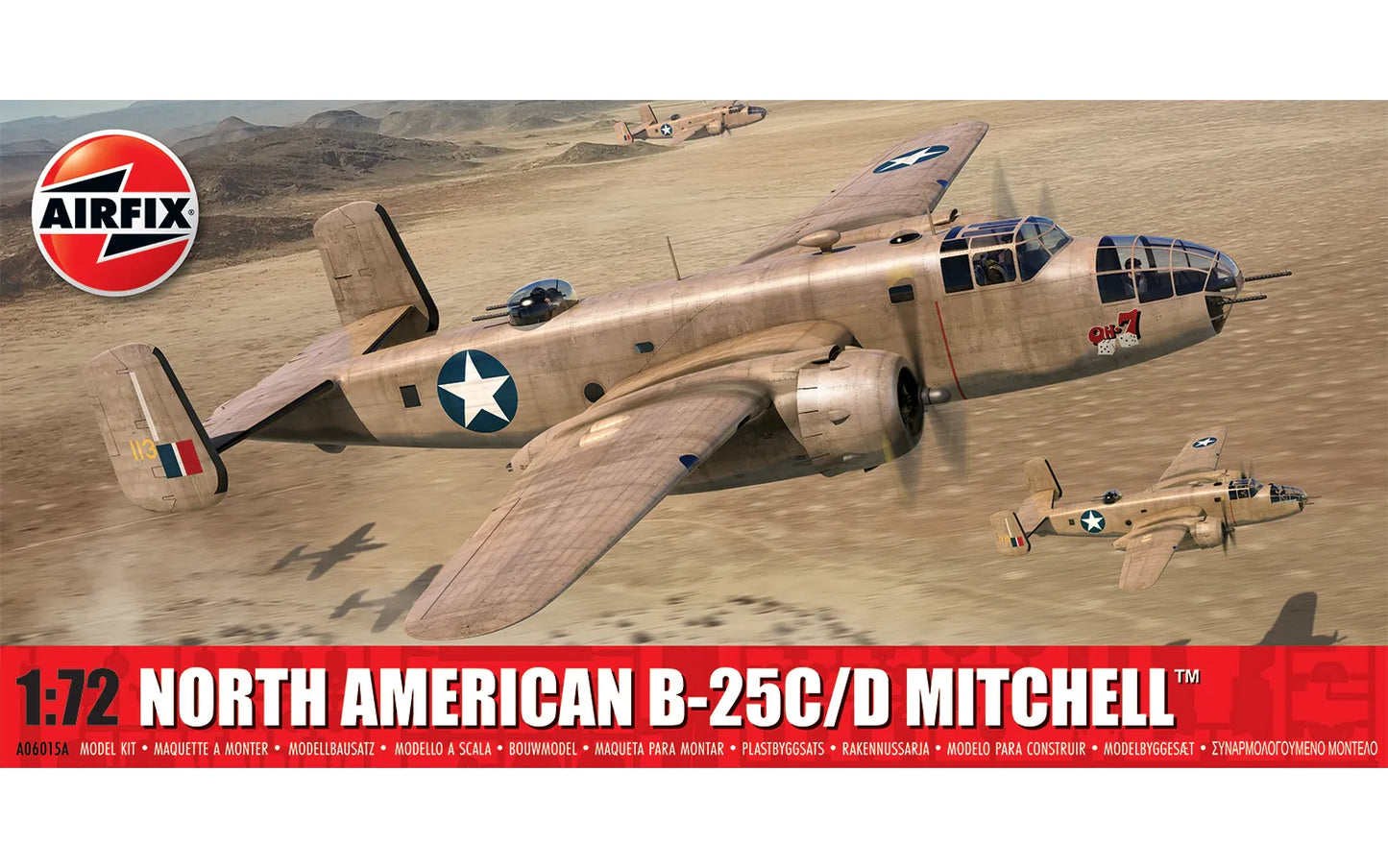 Airfix A06015A 1:72 North American B-25C/D Mitchell - Chester Model Centre