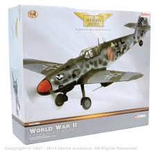 Corgi AA34901 World War II Attack by Night Messerchmitt BF109G - 'RED 6' - Chester Model Centre