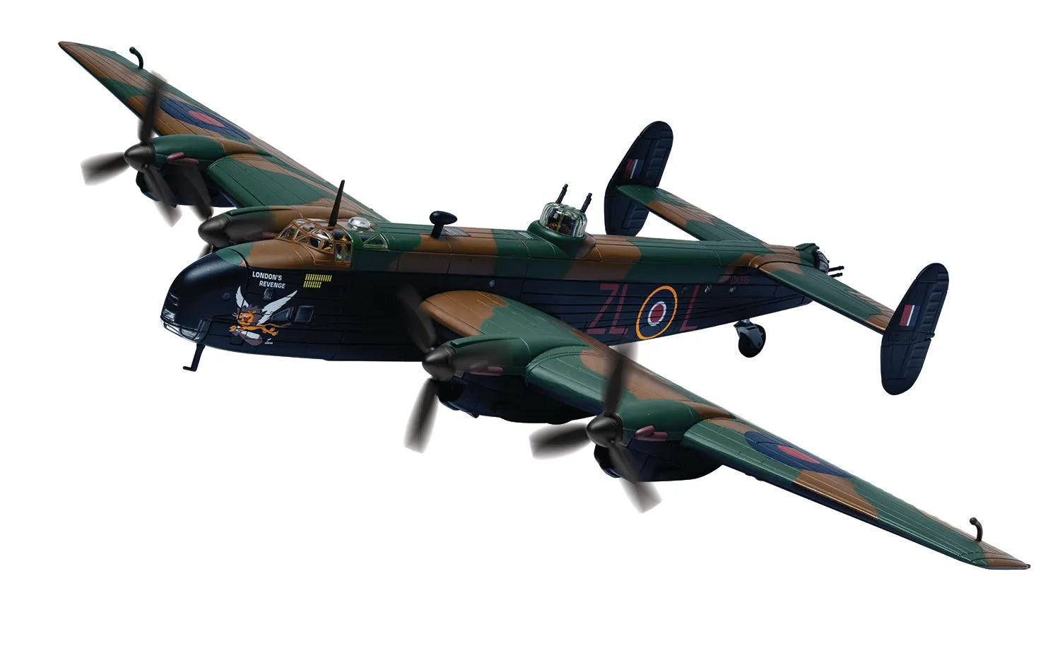 CORGI Limited Edition AA37210 1/72 Scale Die-Cast Handley Page Halifax MkV 'London's Revenge / L for Lana' - RCAF No.427 Sqn - RAF Leeming - Chester Model Centre
