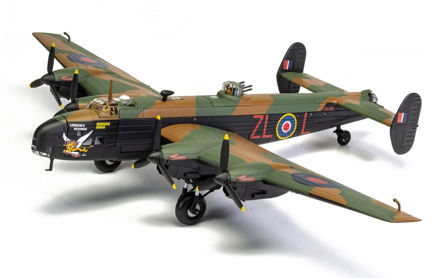CORGI Limited Edition AA37210 1/72 Scale Die-Cast Handley Page Halifax MkV 'London's Revenge / L for Lana' - RCAF No.427 Sqn - RAF Leeming - Chester Model Centre