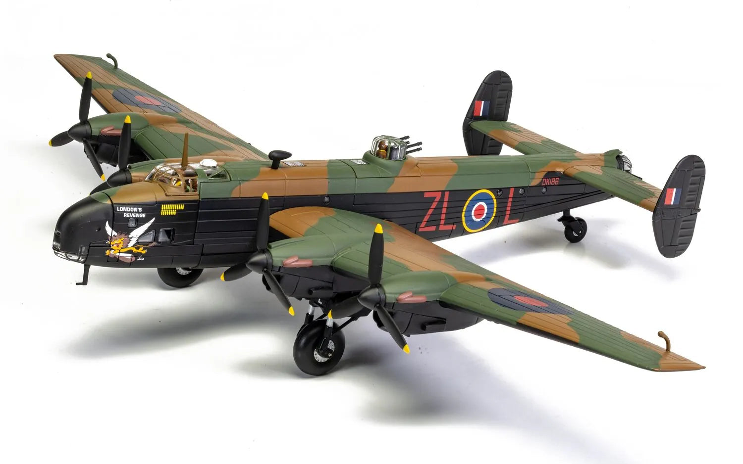 CORGI Limited Edition AA37210 1/72 Scale Die-Cast Handley Page Halifax MkV 'London's Revenge / L for Lana' - RCAF No.427 Sqn - RAF Leeming - Chester Model Centre