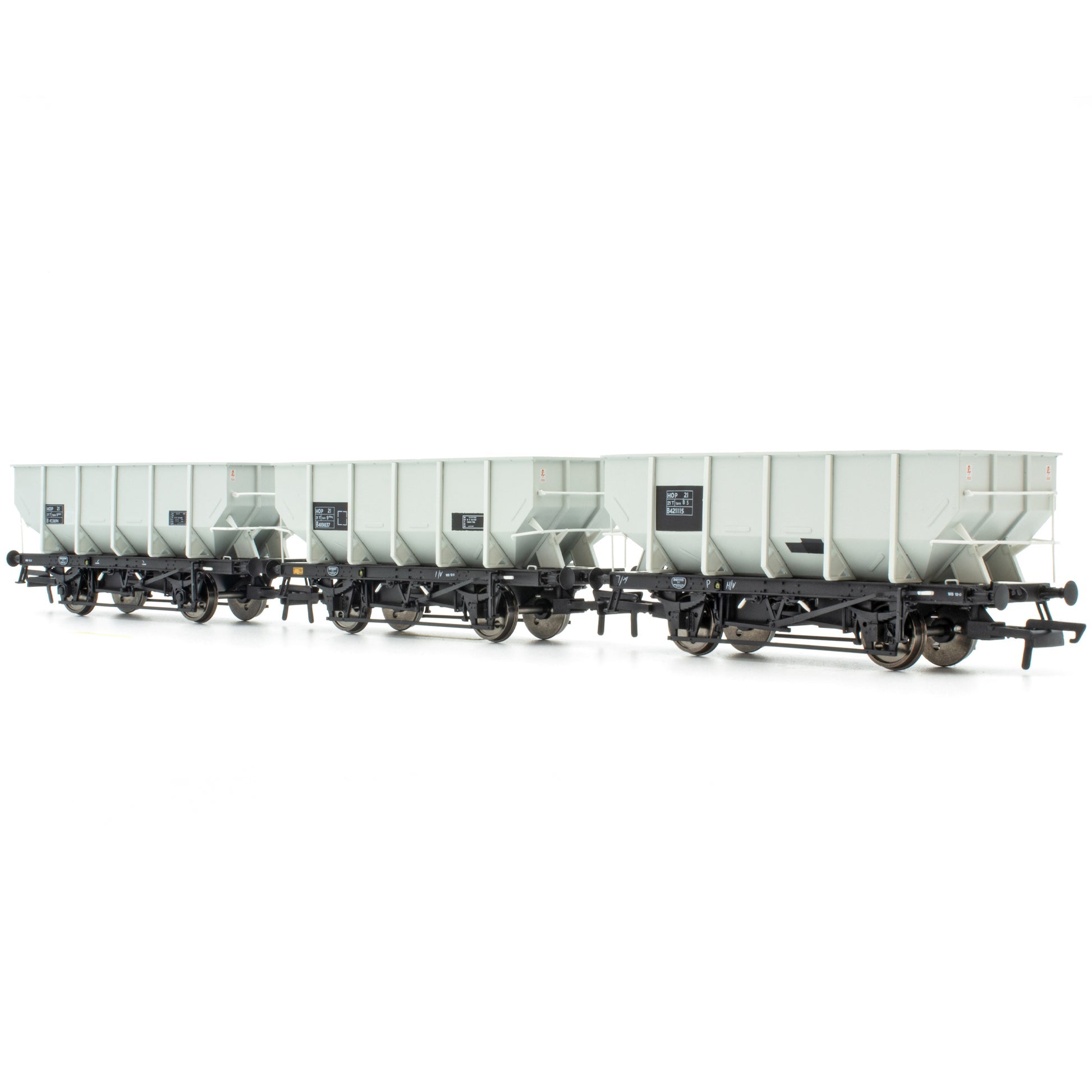 ACCURASCALE (ACC2534) BR HOPPER HOP21 Triple Pack C - BR Freight Grey - Chester Model Centre