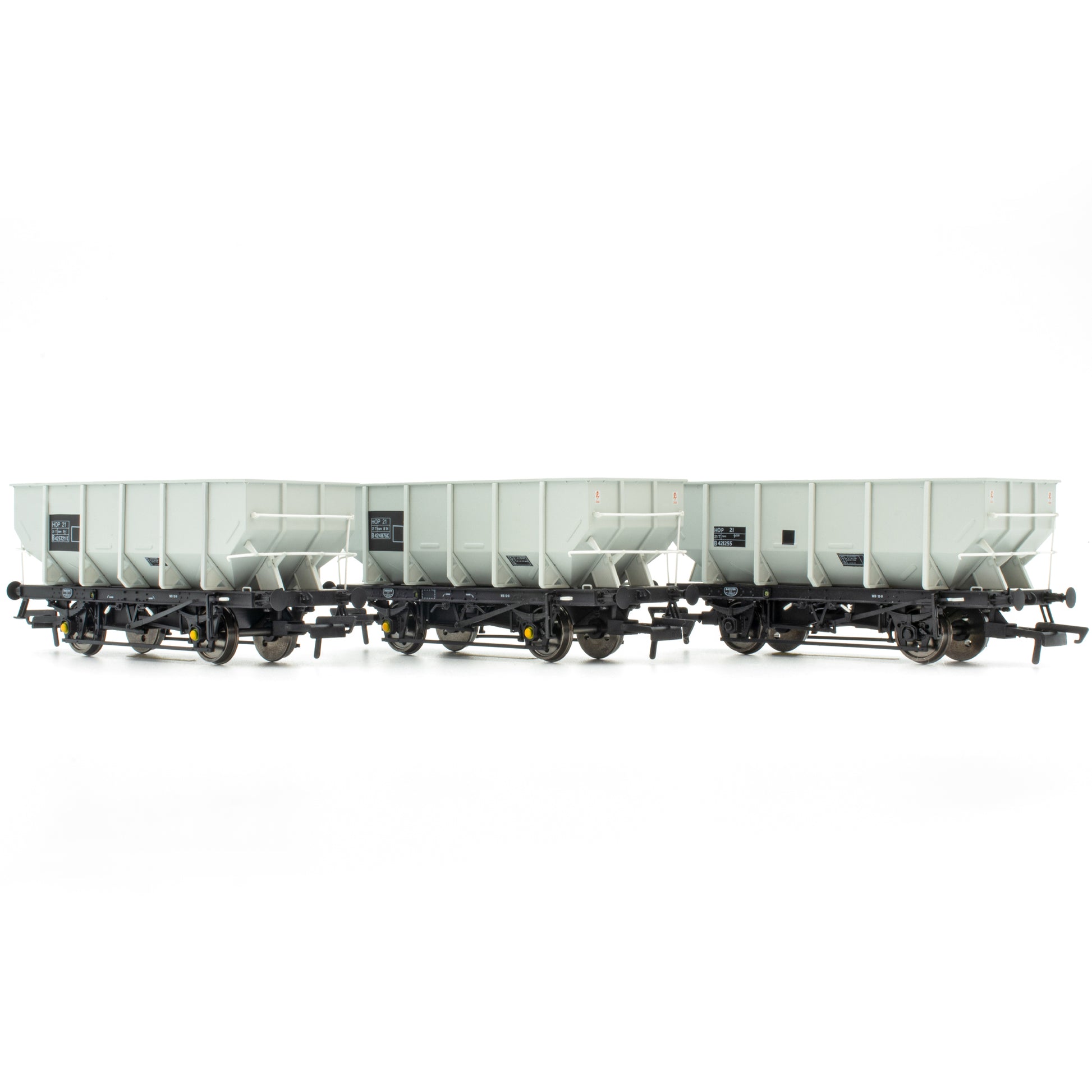 ACCURASCALE (ACC2537) BR HOPPER HOP21 Triple Pack D - BR Freight Grey - Chester Model Centre