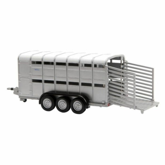 Britains Farm Series 1:32 Scale 40710A2 Ifor Williams Tri-Axle Livestock Trailer