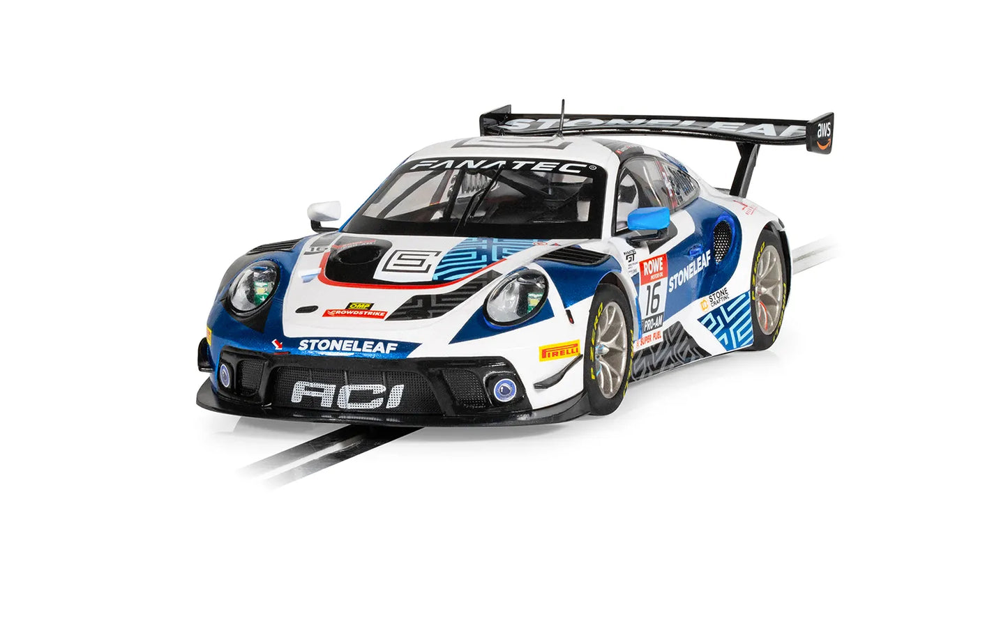 SCALEXTRIC C4522 Porsche 911 GT3 R - ACI Motorsports 2023 - Chester Model Centre