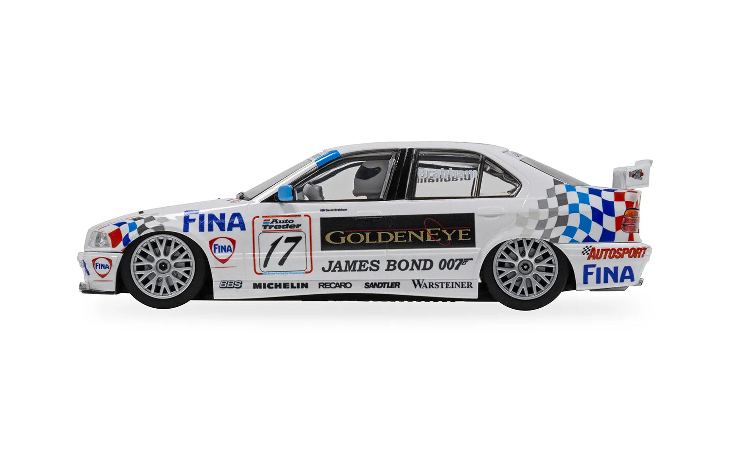 Scalextric C4574 BMW 320i - BTCC 1995 - David Brabham - Chester Model Centre