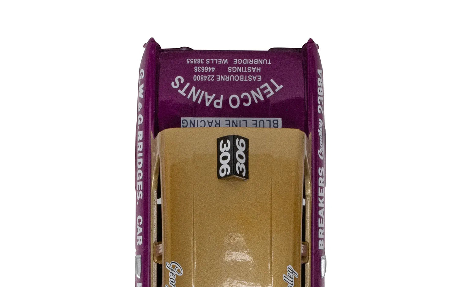 Scalextric C4584 Ford Anglia 105e George Polley 306 - Chester Model Centre