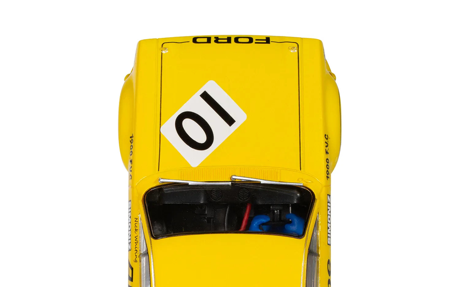 Scalextric C4590 Ford Escort MK1 – All Car Equipe – Nick Whiting - Chester Model Centre