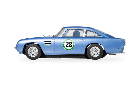 Scalextric Aston Martin DB5 (C4599) Blue & Yellow Historic GT Racing - Chester Model Centre