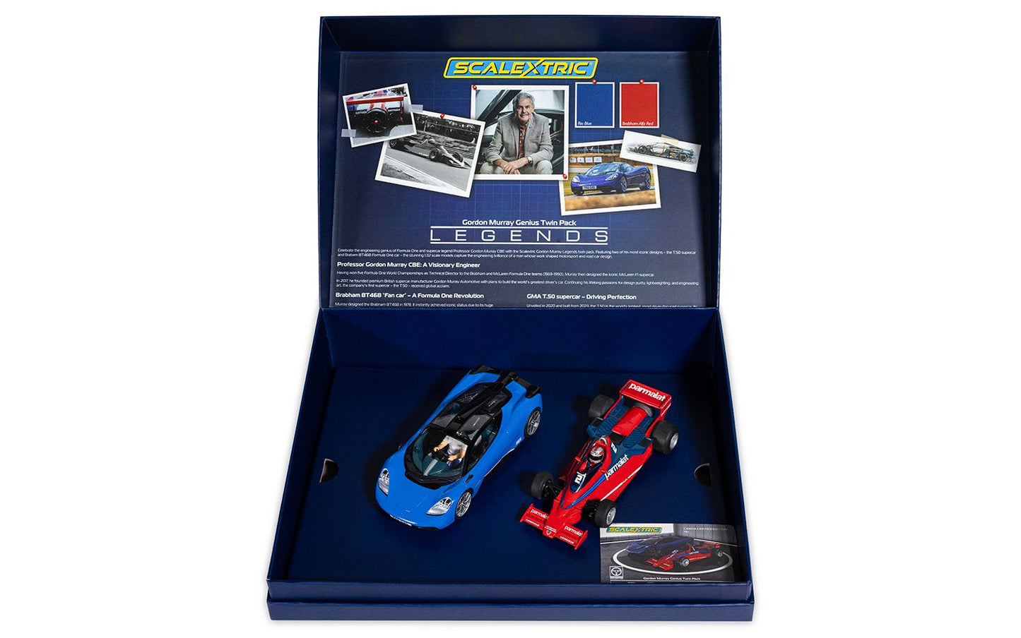Scalextric C4601A Gordon Murray Design Genius - Twin Car Pack - Chester Model Centre